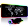 DE RGB Mouse Pads World Map