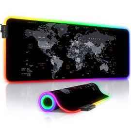 DE RGB Mouse Pads World Map