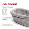 KneadAce Cotton Rope Banneton Bread Proofing Basket Set, Oval &