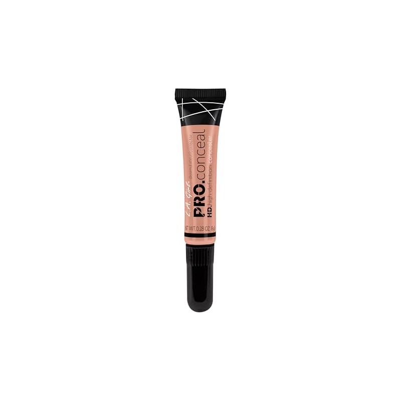 L.A. Girl Pro Conceal HD Concealer, Peach Corrector, 0.28 Ounce