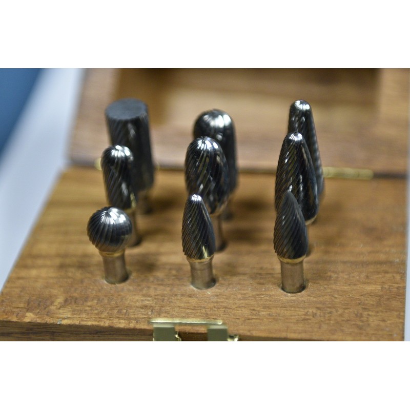 Set 1 Single Cut Carbide Burr Die Grinder Bit