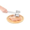HIC Kitchen Non-Stick Dual-Sided Meat Tenderizer Mallet Marinating Prep Tool,