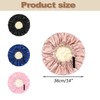 Wzenclave Large Satin Bonnet Silk for Sleeping Hair Bonnet Double