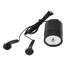 Through Wall Microphone, High Sensitivity Audio Earbuds Amplifier, Pipe, Side Leakage, Underfloor Heating, Detection of Water, Concrete, Steel, Wood, Iron, Glass, Hollow Blocks