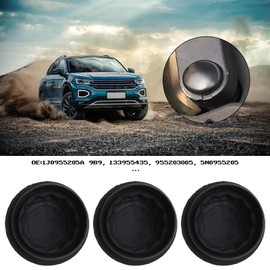 ECSiNG 4 x Car Front Windscreen Wiper Arm Axle Nut Cap Bolt Cover 1J0955205A9B9 133955435 955203005 5N0955205