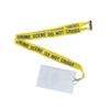 Crime Scene Do Not Cross Lanyard | Large and Dramatic