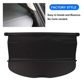 Topraco Cargo Cover for Nissan X-trail Rogue SV S SL Accessories 2014-2018 2019 2020 Rear Trunk Shade Cover(Not Fit for Rogue Select & Sport)