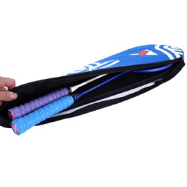 ITODA Portable Badminton Racket Bag Waterproof Dustproof Badminton Carry Bag Lightweight Tennis Racquet Bag Sport Outdoor Badminton Racket Cover Case Single Shoulder Equipment Bags Protective Cover