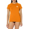 Body Glove Women's Rash Guard Shirt, Goldfish, l