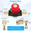 Wowpartspro Battery Disconnect & Top Post Kill Switch 12V-48V Heavy