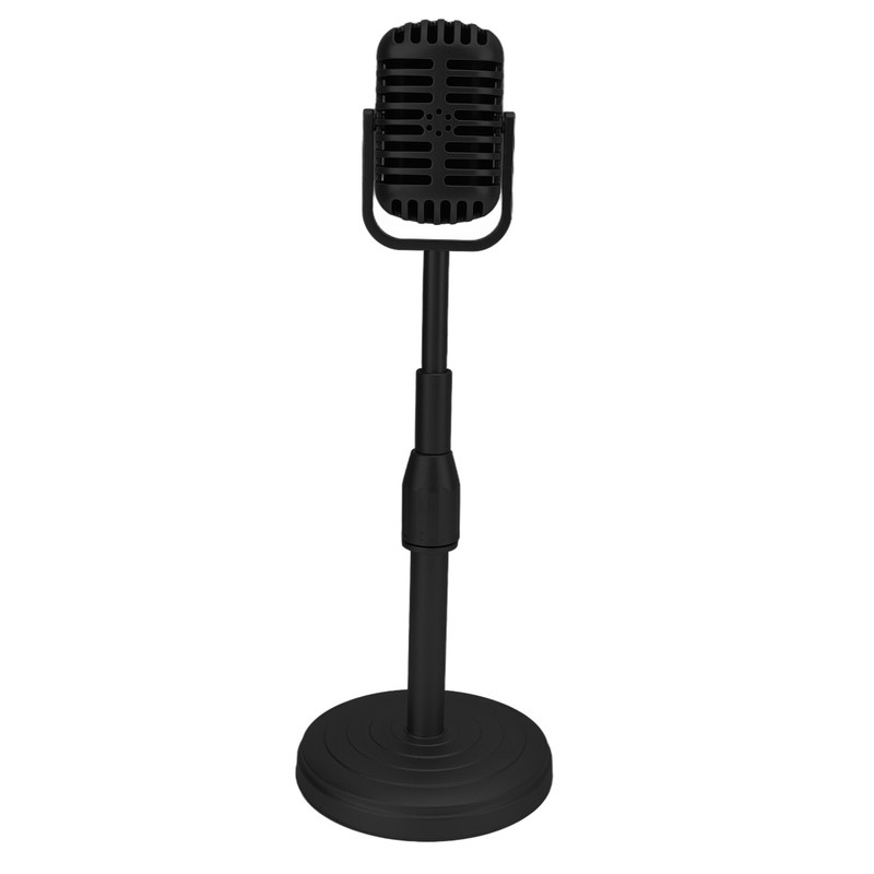 Simulation Old Fashioned Microphone Model with Stable Base and Support
