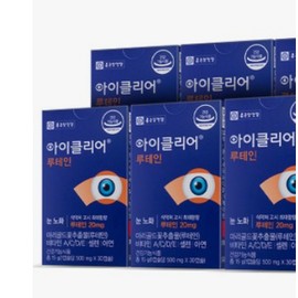 iClear Lutein 6 boxes / 아이클리어 루테인 6박스