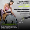 GEKU FIT Resistance Band Bar, Length-Adjustable Detachable Heavy Duty Workout