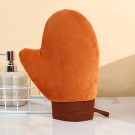 Tan Mitt - Back Lotion Applicator - Portable Tanning Applicator Massage Mitt for for Men Women Hands Legs Body Face Sensitive Skin Travel Shower