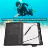 PU Coating Nylon Cloth Diving Notebook Underwater Writting Plate Scuba