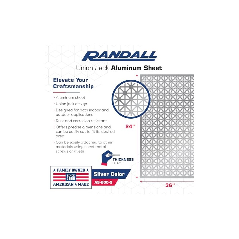 Randall Manufacturing Co., Inc | Perforated Aluminum Sheet | Union