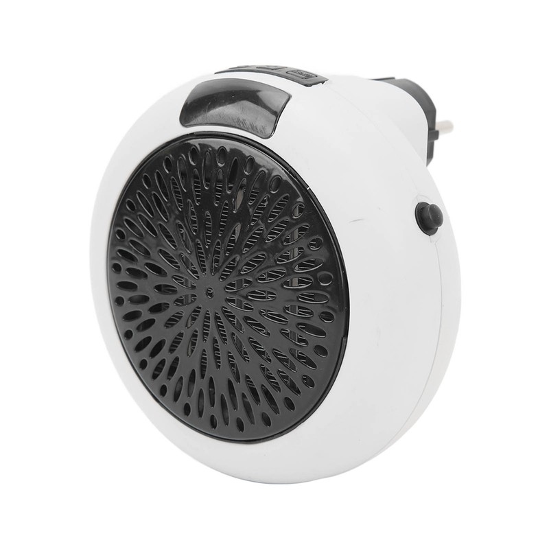 Wall Outlet Electric Heater PTC Heating Portable Space Heater with