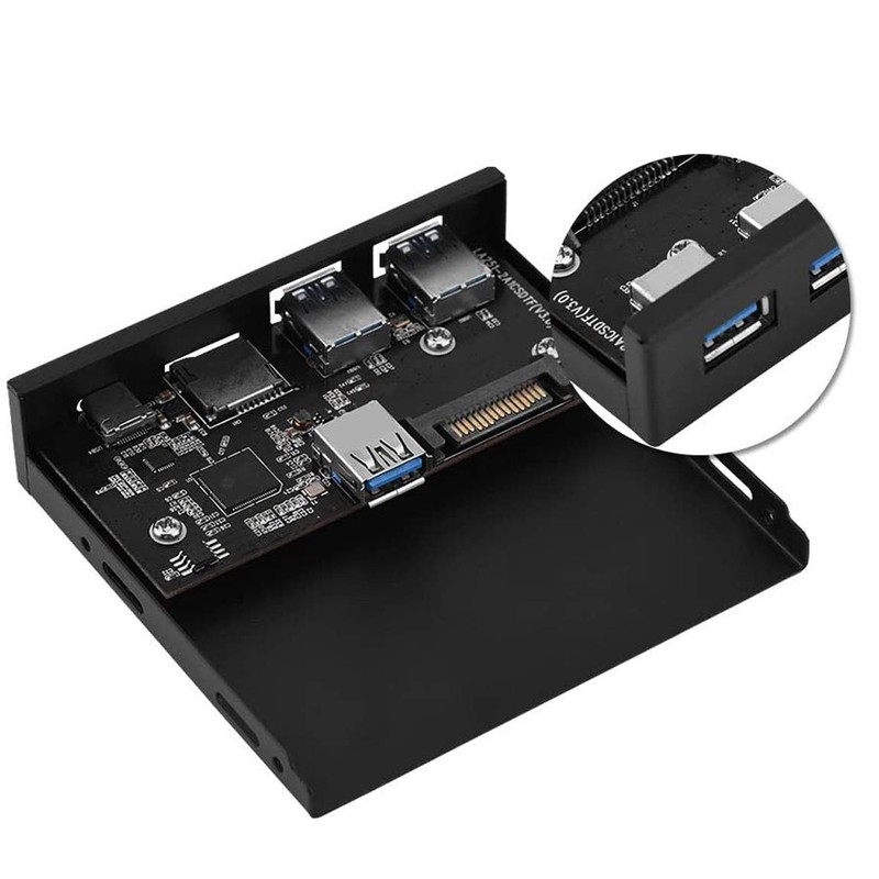 3.5 inch front panel, multifunctional, extends the USB 3.0 external