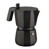 Alessi Moka Espresso Maker 6 Cups Black