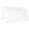 Pointehaven 525TC2PCSTWH Pillow Case Set, Standard, White