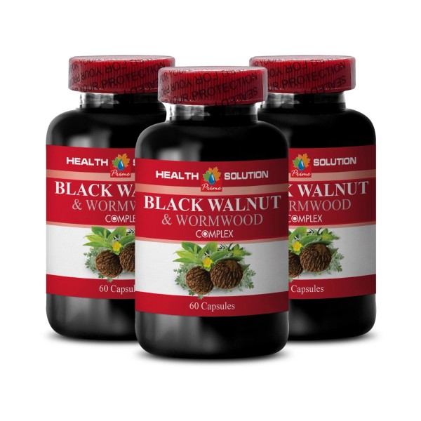 Health Solution USA Digestive health - BLACK WALNUT WORMWOOD -