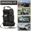 MEAUTELE 6 Pack Tactical Molle Car Seat Back Organizer Tactical