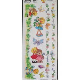 SUZY'S ZOO "BUTTERFLIES & FLOWERS/SPRING