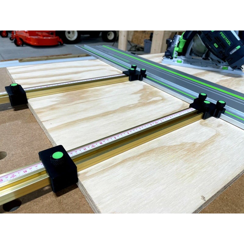 ToolCurve Parallel Guides Compatible with Festool Track Saw Guide Rails