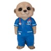 Vivid Arts - Resin Baby Meerkat Nurse Home or Garden