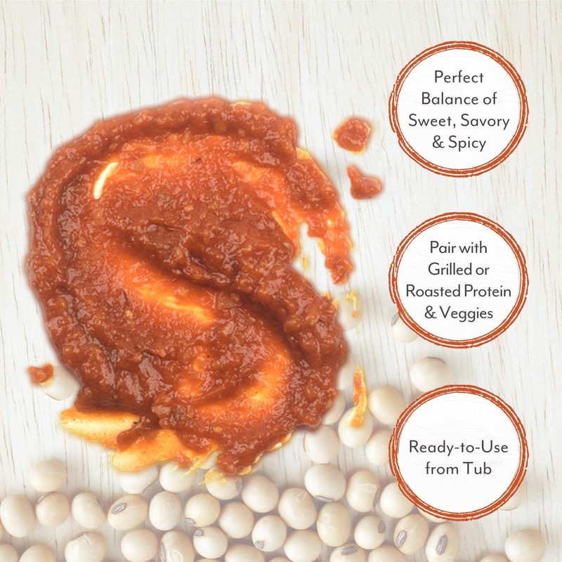 Roland Foods Ssamjang, Spicy Soybean Paste, 17.6-Ounce Package, Pack of