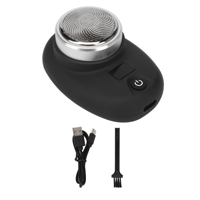 Electric Beard Trimmer Cordless Mini USB Rechargeable LED Display Waterproof