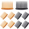 Gejoy 12 Pieces Plastic Teeth Hair Combs Tortoise Side Comb