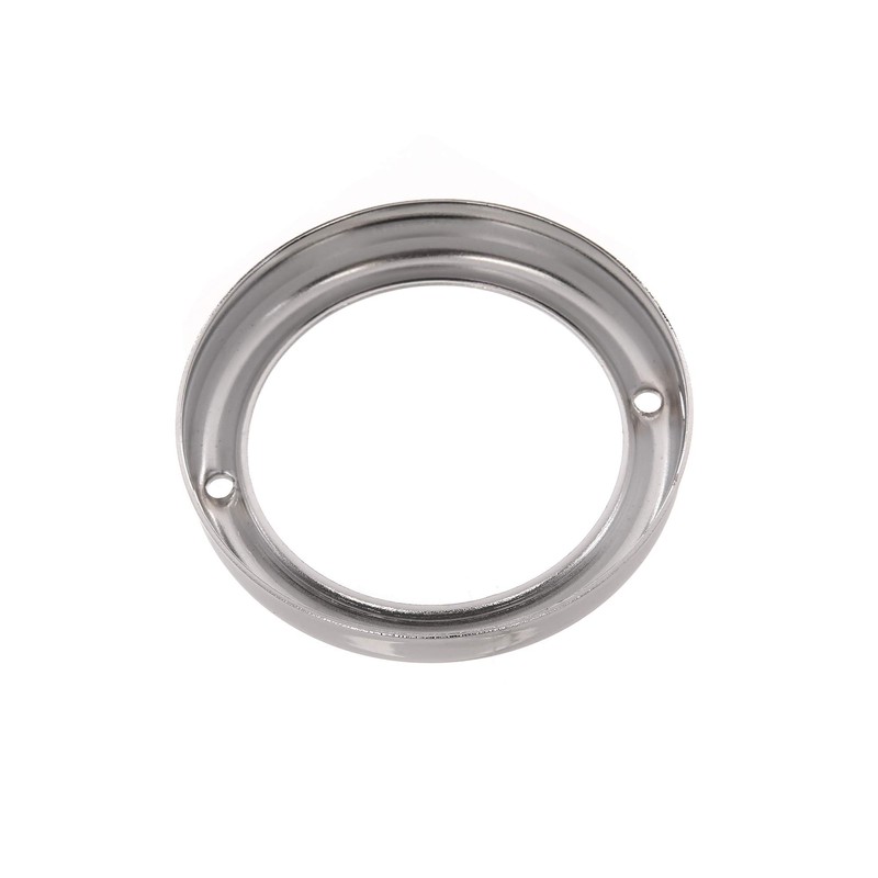 Chrome Ring for Position and Indicator Lights, Pointed Design -