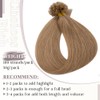 Rich Choices U Tip Hair Extensions, 100 Strands 0.5g/Strand, 16