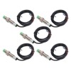 5 Pcs NPN NC M12 Inductive Proximity Sensor IP65 Waterproof