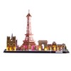EXPLORA - Monuments of Paris - Luminous 3D Puzzles -