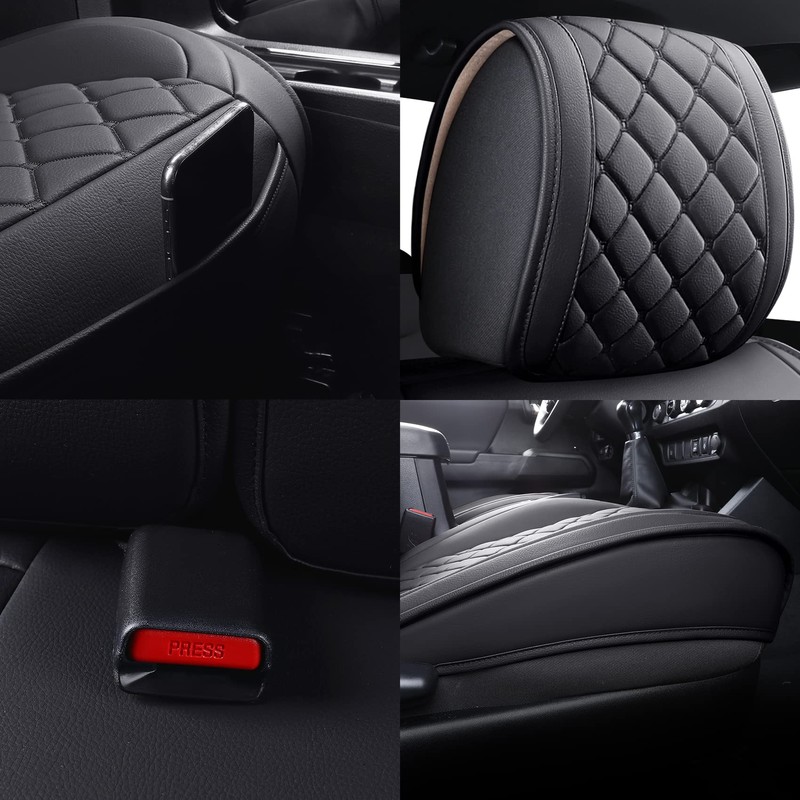 Tomatoman Tacoma Seat Covers Customized for 2005-2025 Truck Sport Gen