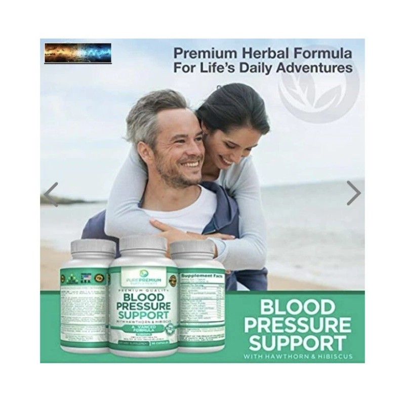 PurePremium Supplements Premium Blood Pressure Support Supplement by PurePremium, 180
