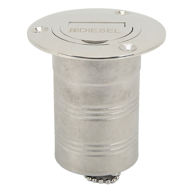 Boat Filler Right Angle Clamshell 316 Stainless Steel Hardware for