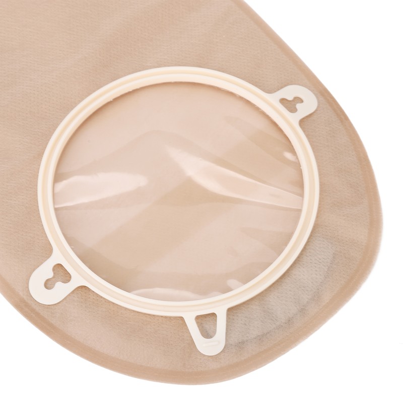20pcs Drainable Colostomy Pouch Odor Repellent Film Double Sided Soft