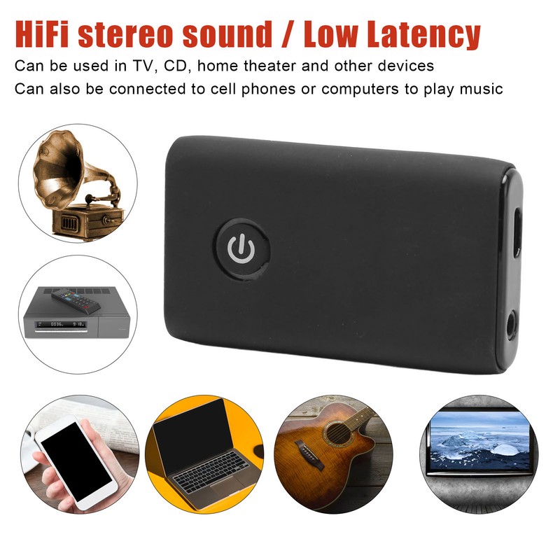 Bluetooth 5.0 Transmitter Receiver Multifunctional 2 in 1 Wireless Adapter