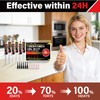 6 Tubes Cockroach Gel, Natural Formula Roach Gel with 2