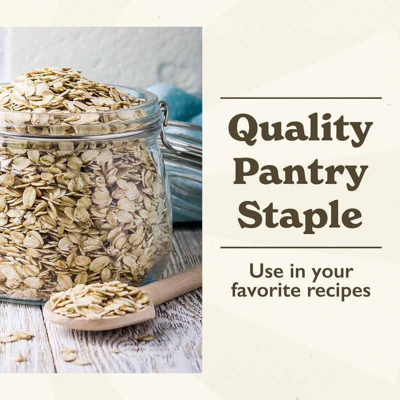 GF Harvest Gluten Free Organic Rolled Oats, 32 Ounce Bag,