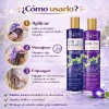 Shampoo Mora Azul + Mascarilla Matiza Rubios Canas Nekane ®