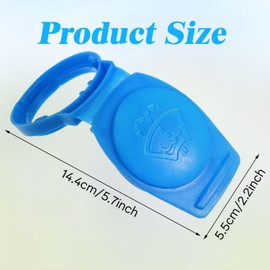 Amazleer 3Q0955455 Cover for Windscreen Washer Container, Windscreen Wiper Washer Liquid Container, Tank Cap, Washer Liquid Cap, Windscreen Wiper, Car Windscreen Wiper Accessories