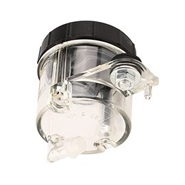 Aramox Depósito de Líquido de Frenos para Motocicleta, Depósito de Líquido de Frenos Delantero de Motocicleta de Metal ABS, Tanque de Embrague, Copa de Aceite Universal para Moto