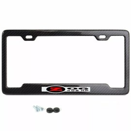 WCC C5 Corvette Z06 405HP Notched License Plate Frame - 100% Real Carbon Fiber