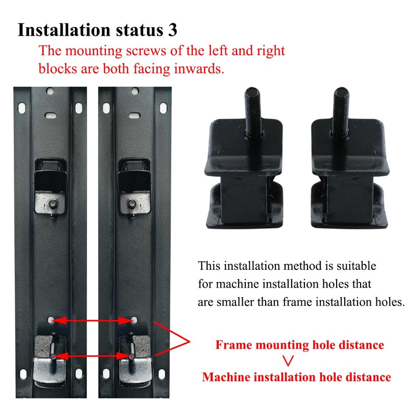 KIKITE Generator Anti Vibration Rubber Mount for 2000w 3000w 3500w