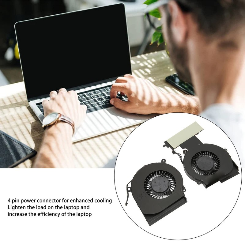 CPU GPU Cooling Fan DC 5V 0.5A 4 Pin Professional