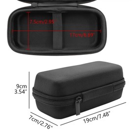 Musiin guitar effects hard shell protective bag, compatible with BOSS JB-2, BOSS DS-1W, BOSS OD-1X, BOSS CS-3 and other effects, protective and portable design can protect your music equipment